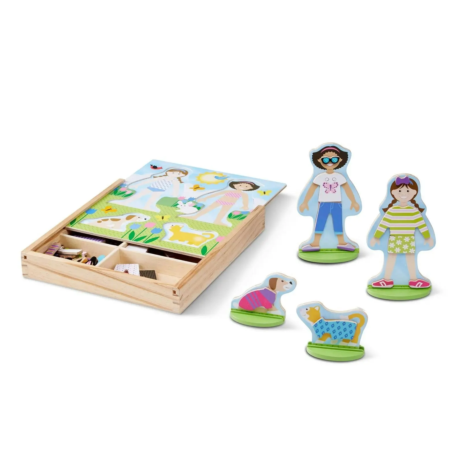 Melissa & Doug - Best Friends Magnetic Dress-up Play Set