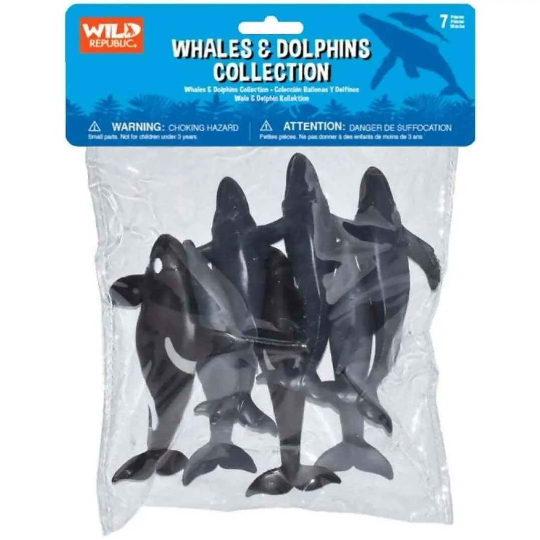 Wild Republic - Polybag Whales & Dolphins Collection