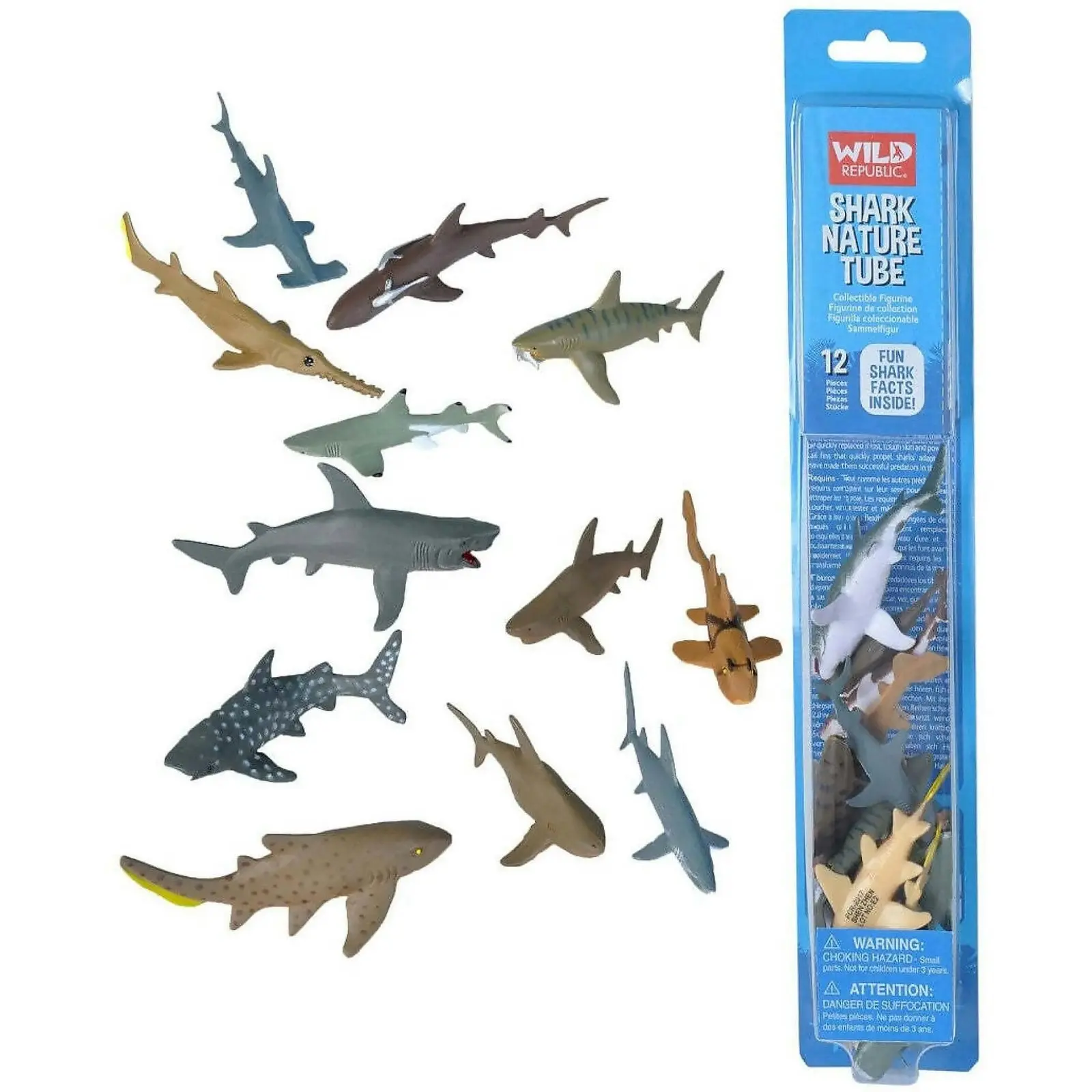 Wild Republic - Nature Tube Shark Collection