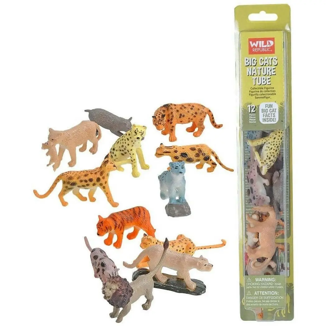 Wild Republic - Nature Tube Big Cat Collection