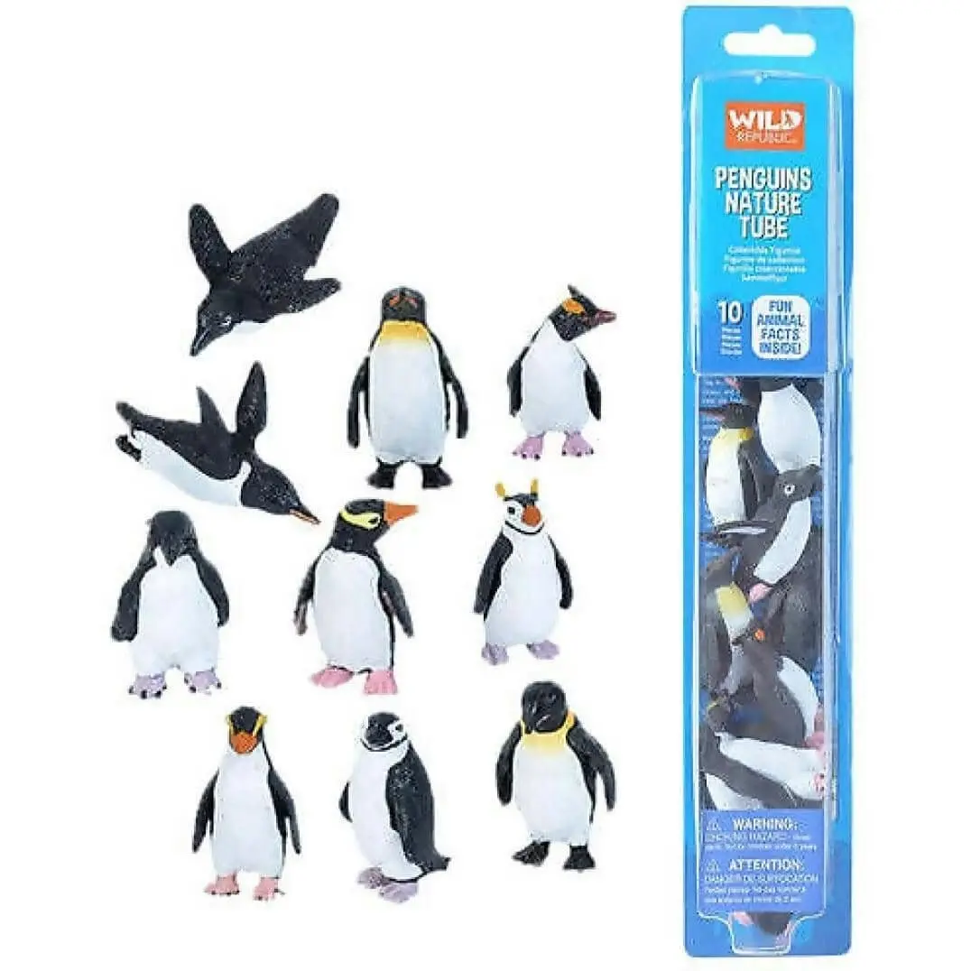 Wild Republic - Nature Tube Penguin Collection