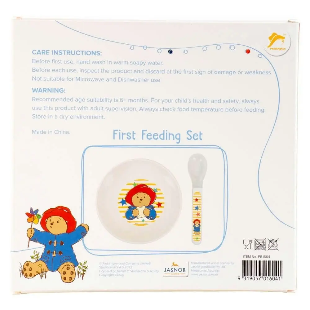 Paddington Bear Baby My First Feeding Set