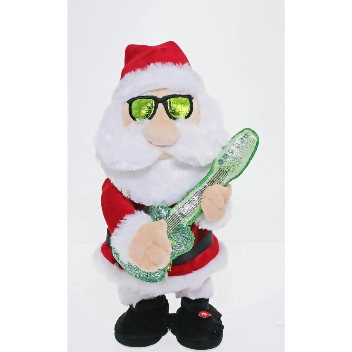 Cotton Candy - Xmas Animated Santa Classic Guitar 35cm