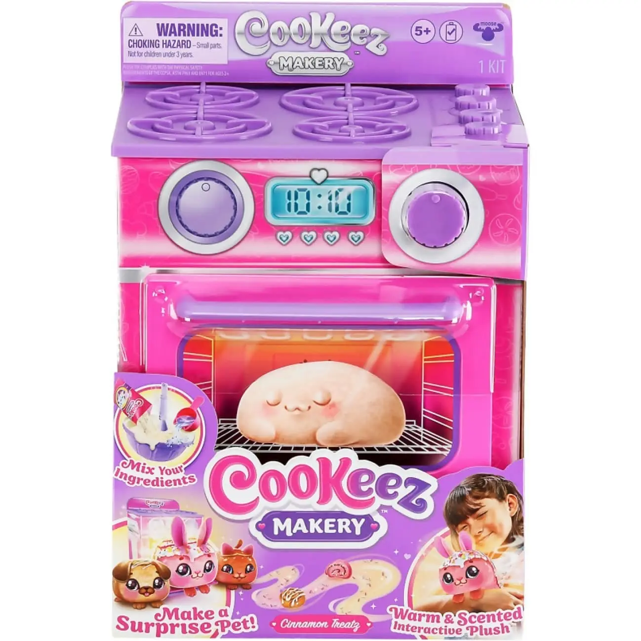 COOKEEZ Makery - Oven Playset - Cinnamon Treatz