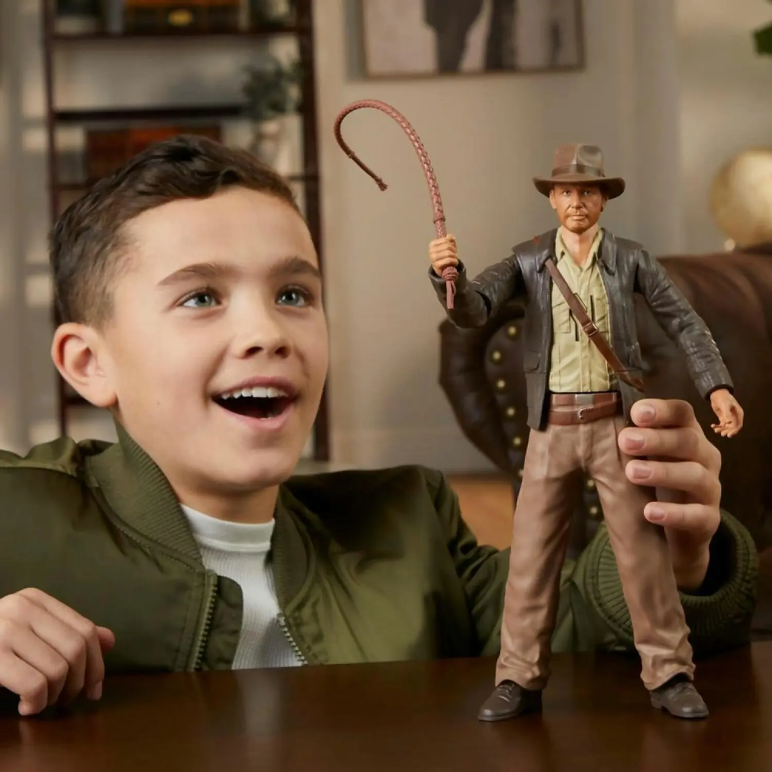 Indiana Jones - Indiana Jones Whip-action Indy Indiana Jones Action Figure With Sounds & Phrases (12”) - Hasbro