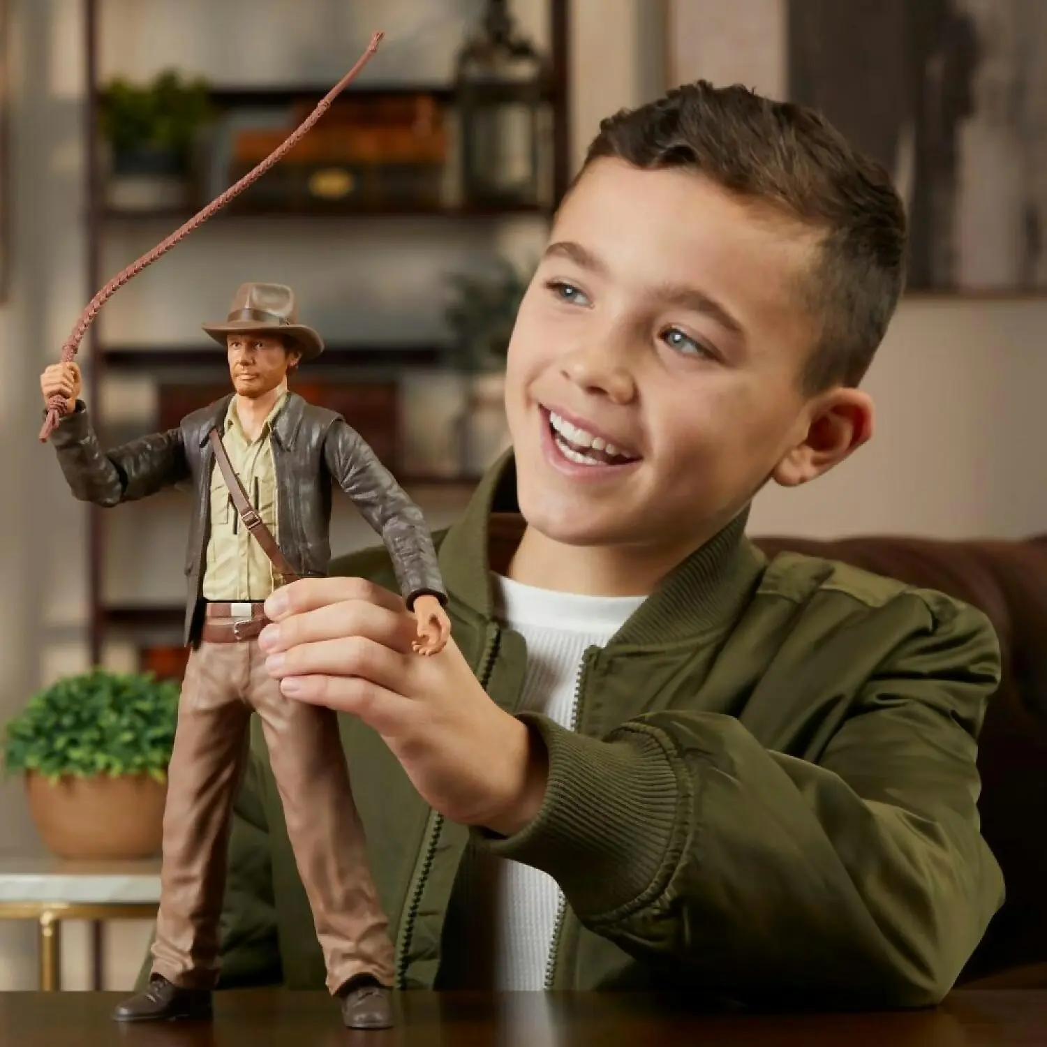 Indiana Jones - Indiana Jones Whip-action Indy Indiana Jones Action Figure With Sounds & Phrases (12”) - Hasbro