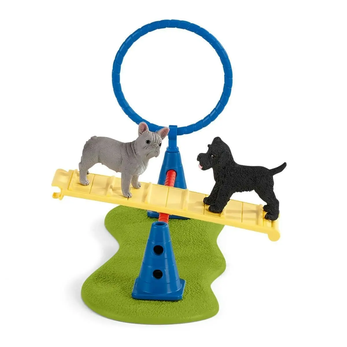 Schleich - Puppy Agility Training - Farm World Animal Playset