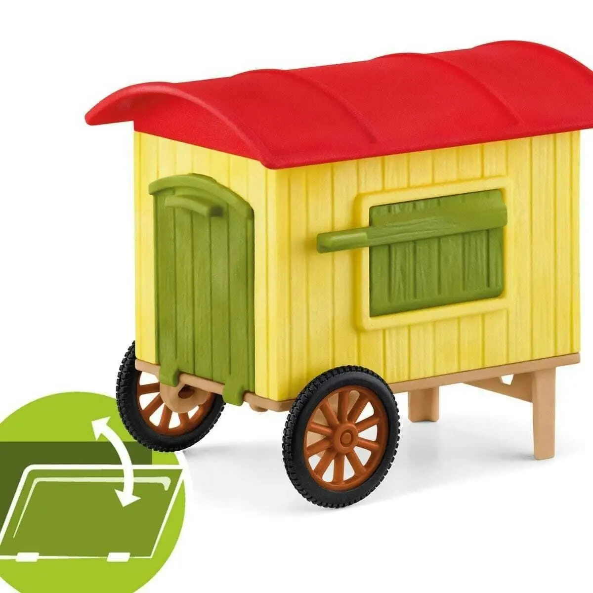 Schleich - Mobile Chicken Coop - Farm World Animal Playset