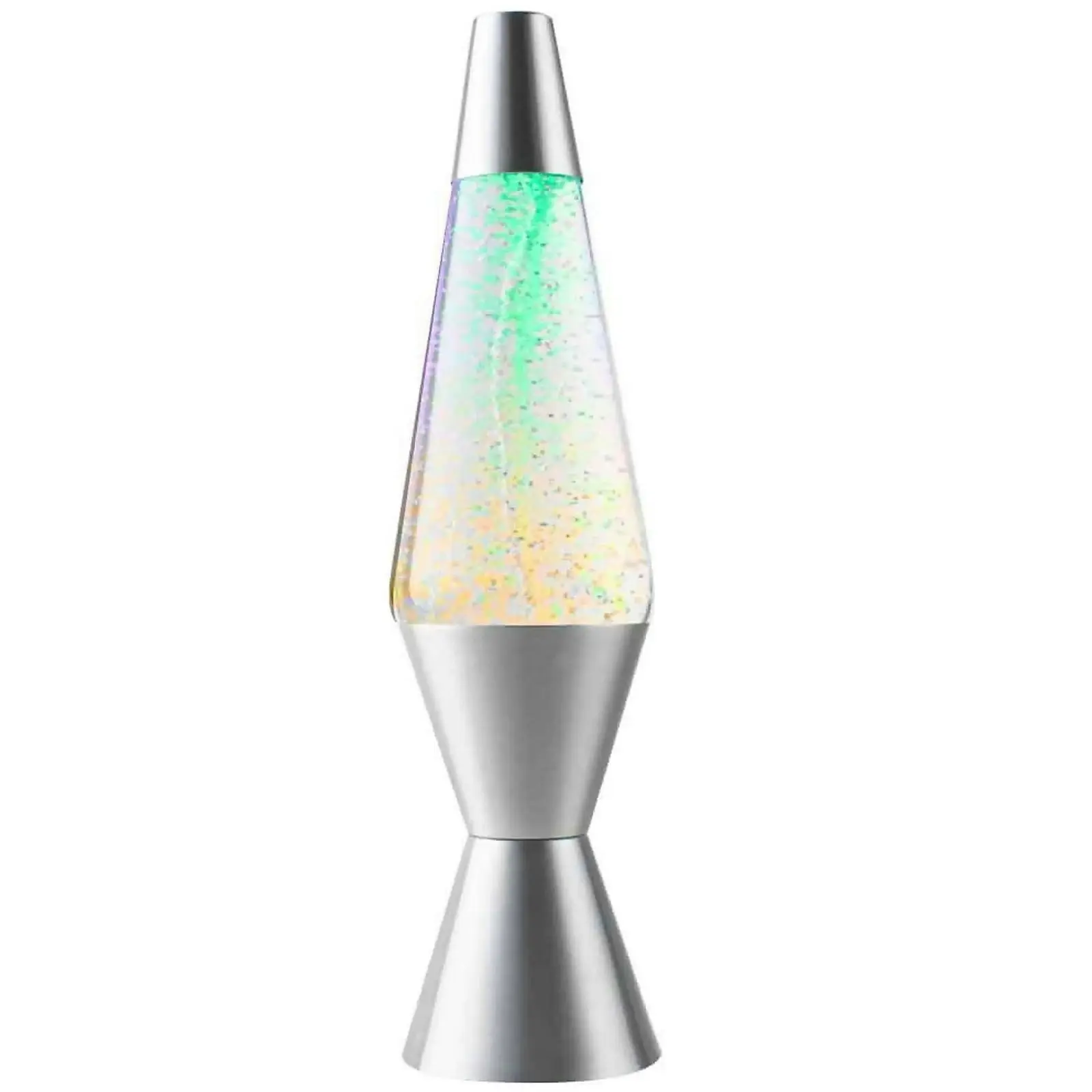 LANDMARK - Twister Liquid Lava Lamp 3 Colour Changing Led Usb Charging 36cm