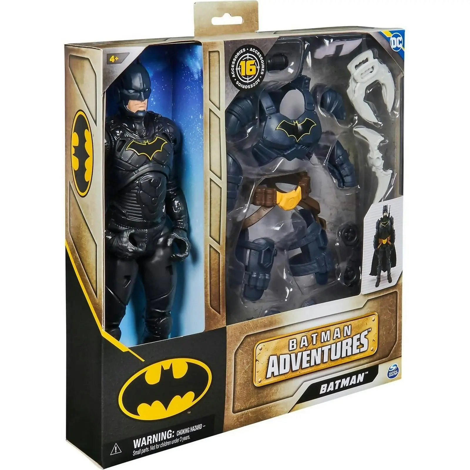 Dc Comics - 12'' Batman Adventures With 16 Armor Accessories