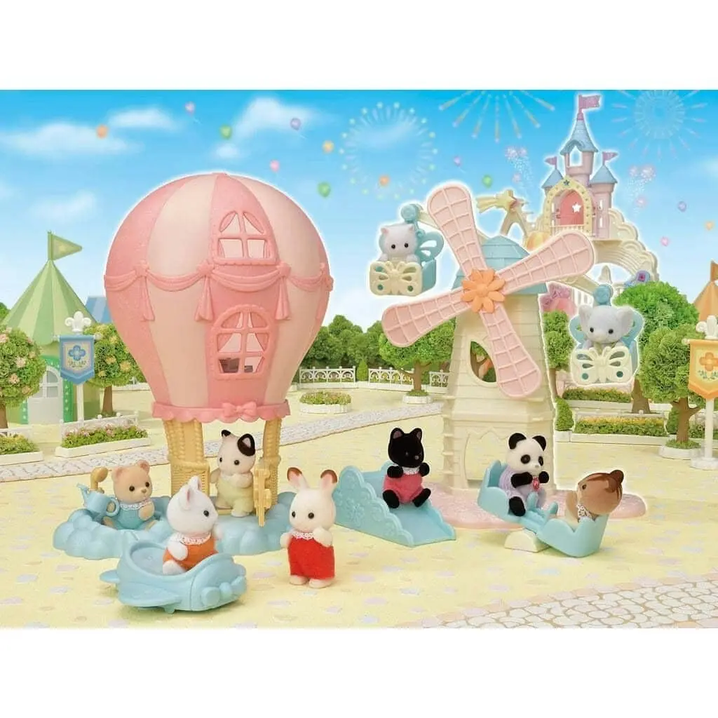 Sylvanian Families - Baby Windmill Park Animal Doll Playset