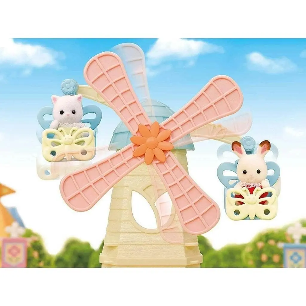 Sylvanian Families - Baby Windmill Park Animal Doll Playset