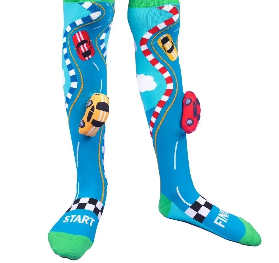 MADMIA - Racing Cars Socks Kids & Adults Age 6y+