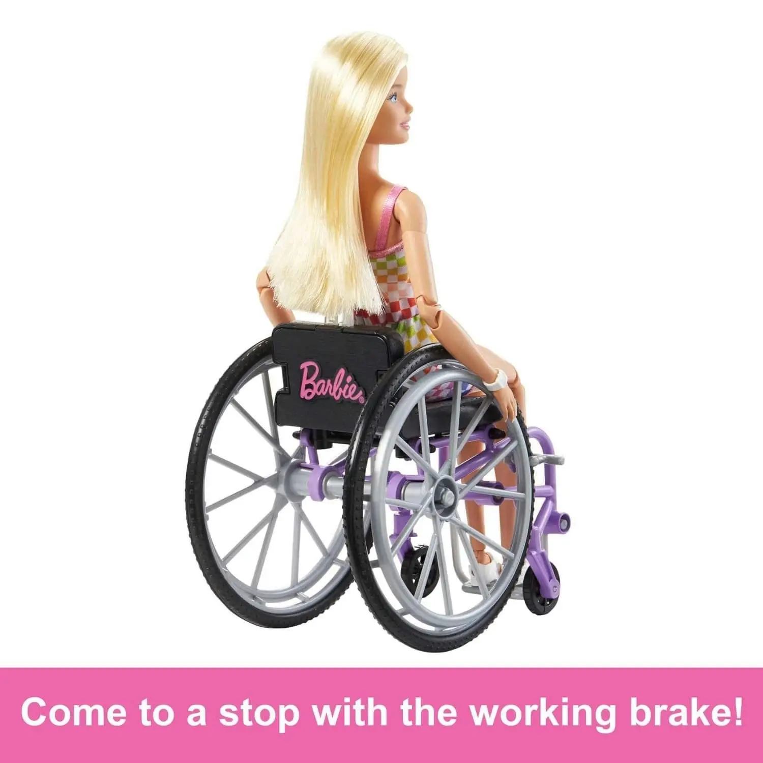 Barbie Doll With Wheelchair And Ramp Blonde Barbie Fashionistas