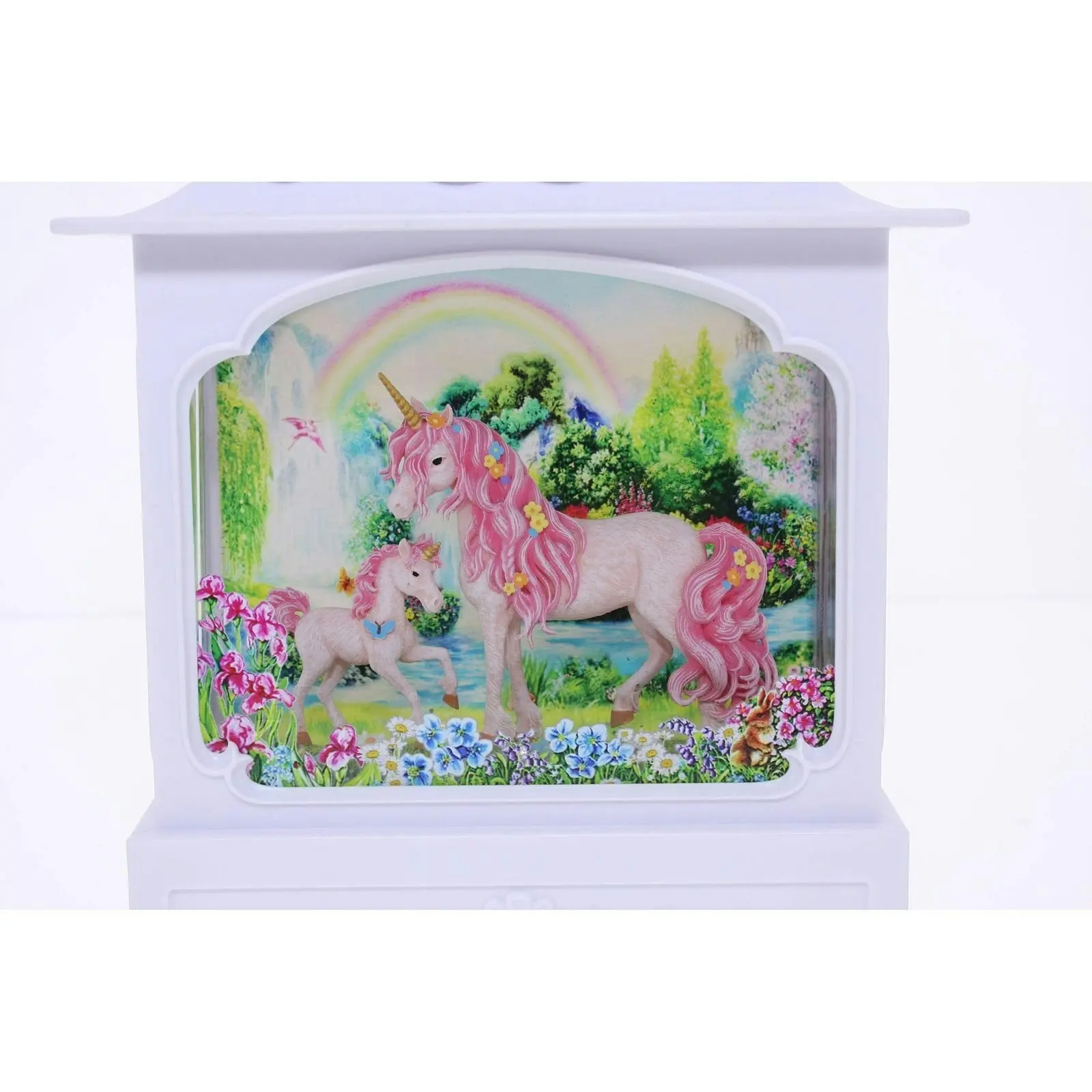 Cotton Candy - Lantern Unicorn Family White Large