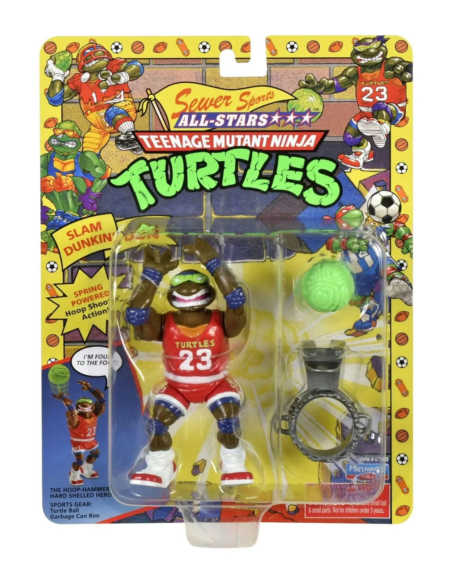 Teenage Mutant Ninja Turtles - Classic 1991 Turtle League Sports 4 Pack Set