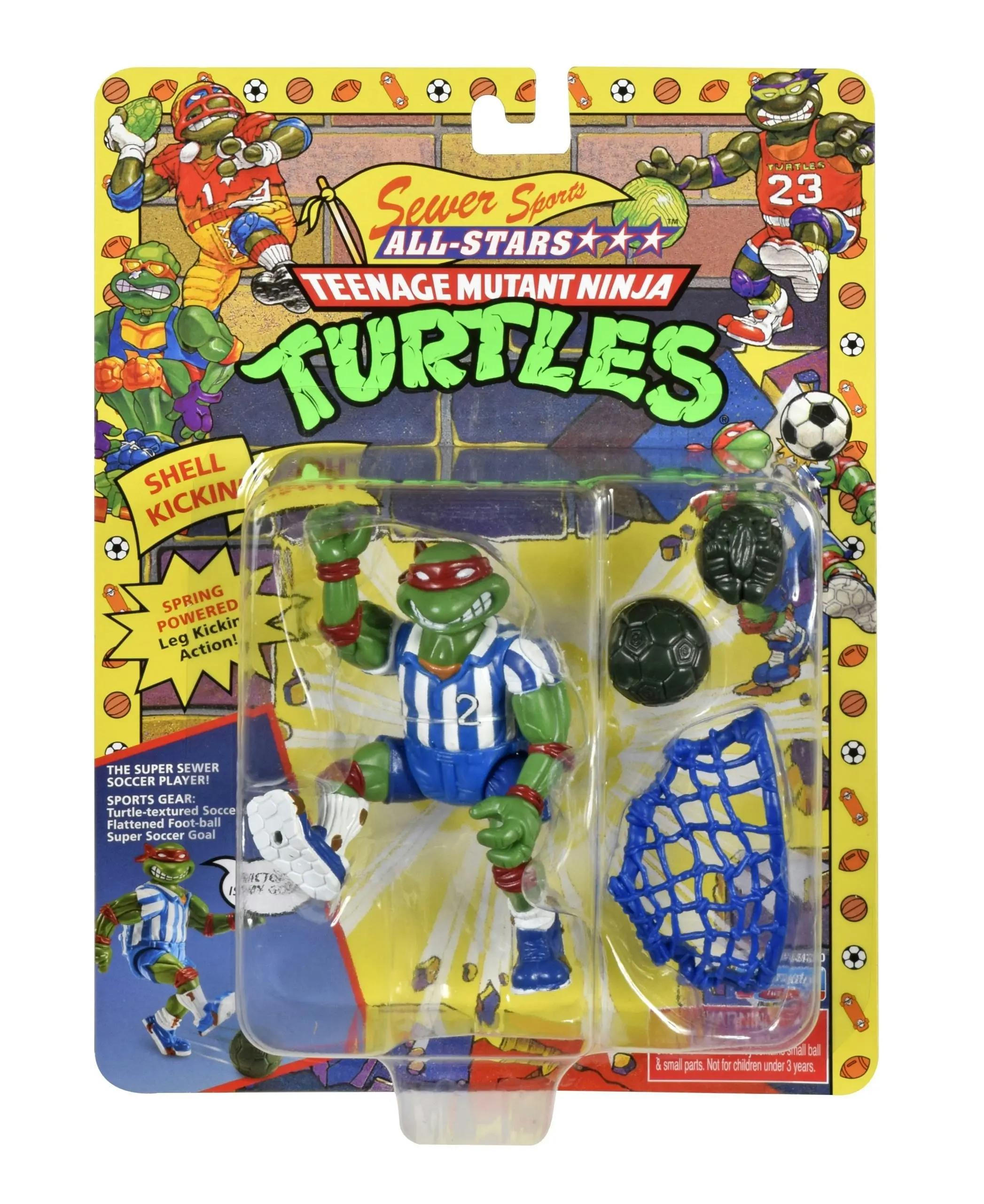 Teenage Mutant Ninja Turtles - Classic 1991 Turtle League Sports 4 Pack Set