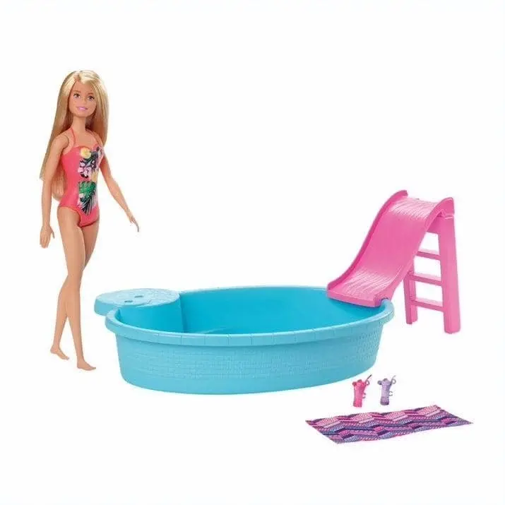 Barbie Doll And Her Pool