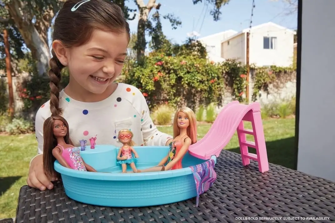 Barbie Doll And Her Pool