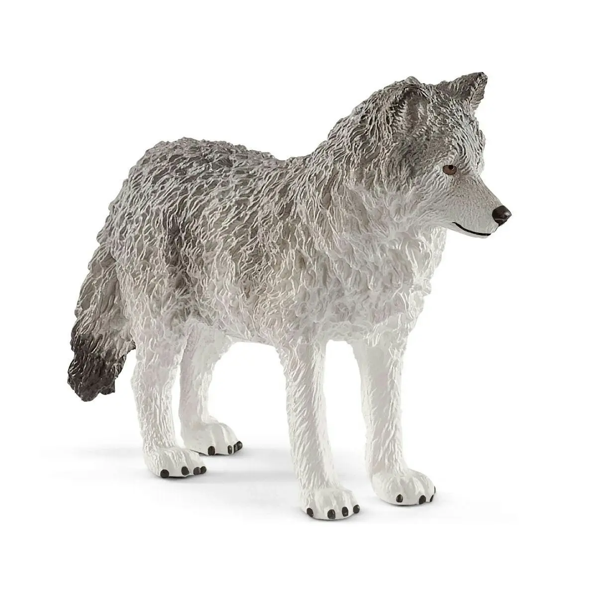 Schleich - Mother Wolf With Pups   Wildlife Animal Figurine Animal Playset