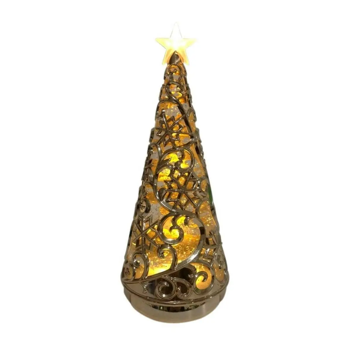 Cotton Candy - Xmas Led Tree Gold Base