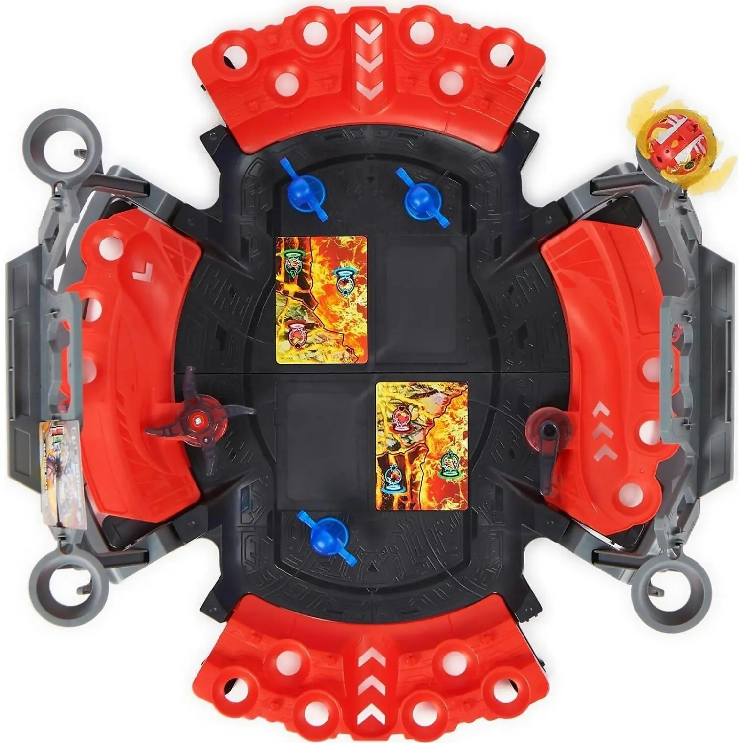 Bakugan - Battle Arena With Exclusive Special Attack Dragonoid Customizable Spinning Action Figure And Playset