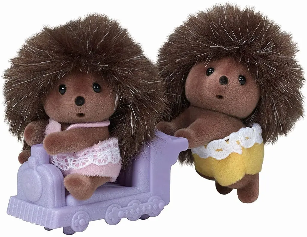 Sylvanian Families - Hedgehog Twins V2 Animal Doll Playset