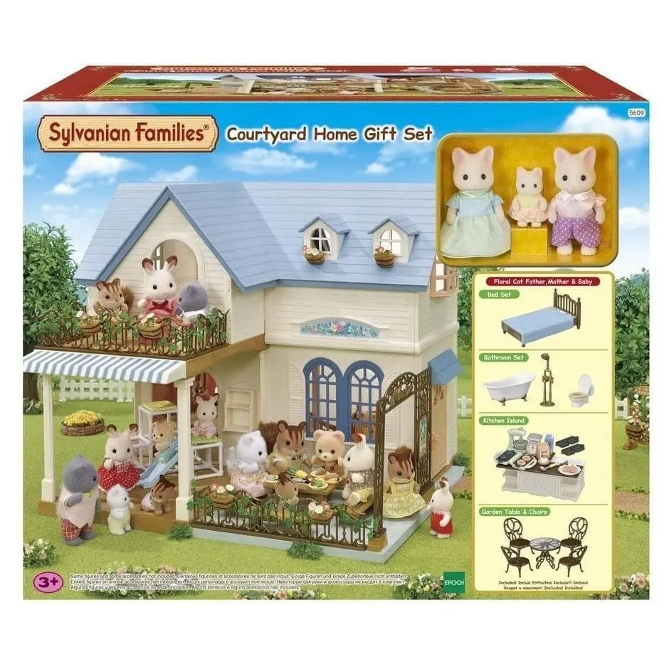 Sylvanian Families - Courtyard Home  Animal Doll Playset