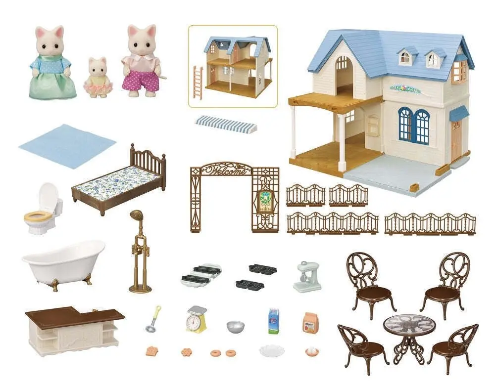 Sylvanian Families - Courtyard Home  Animal Doll Playset