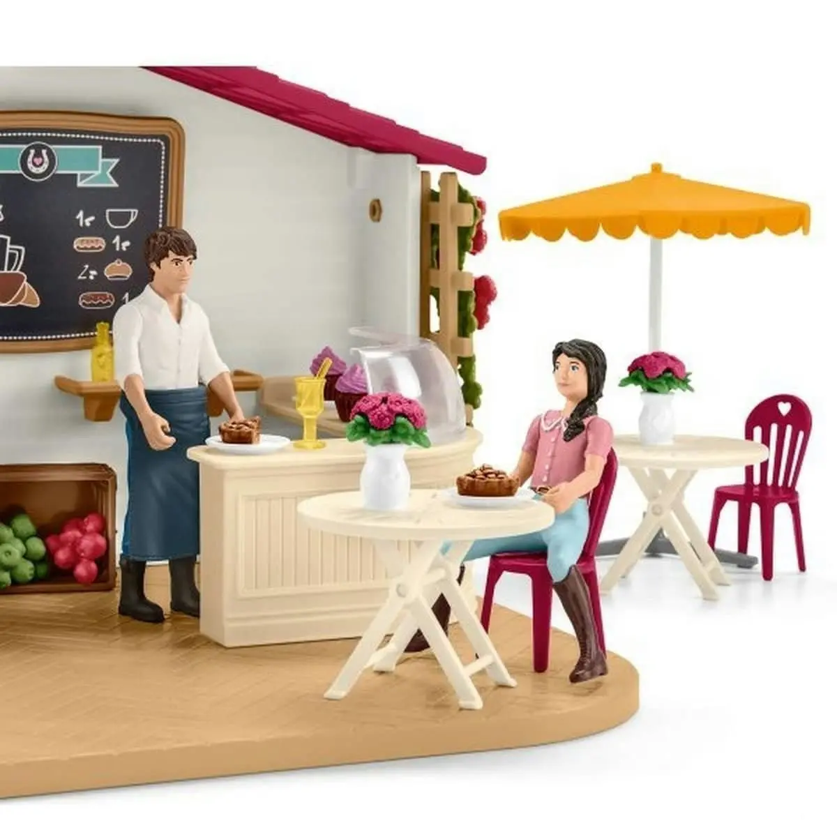 Schleich - Rider Cafe Animal Playset