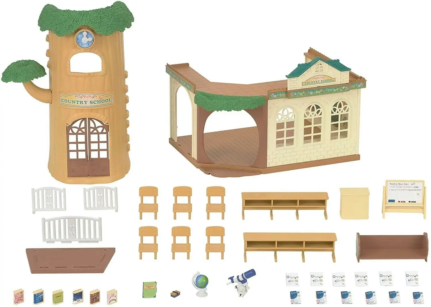 Sylvanian Families - Country Tree School  Animal Doll Playset