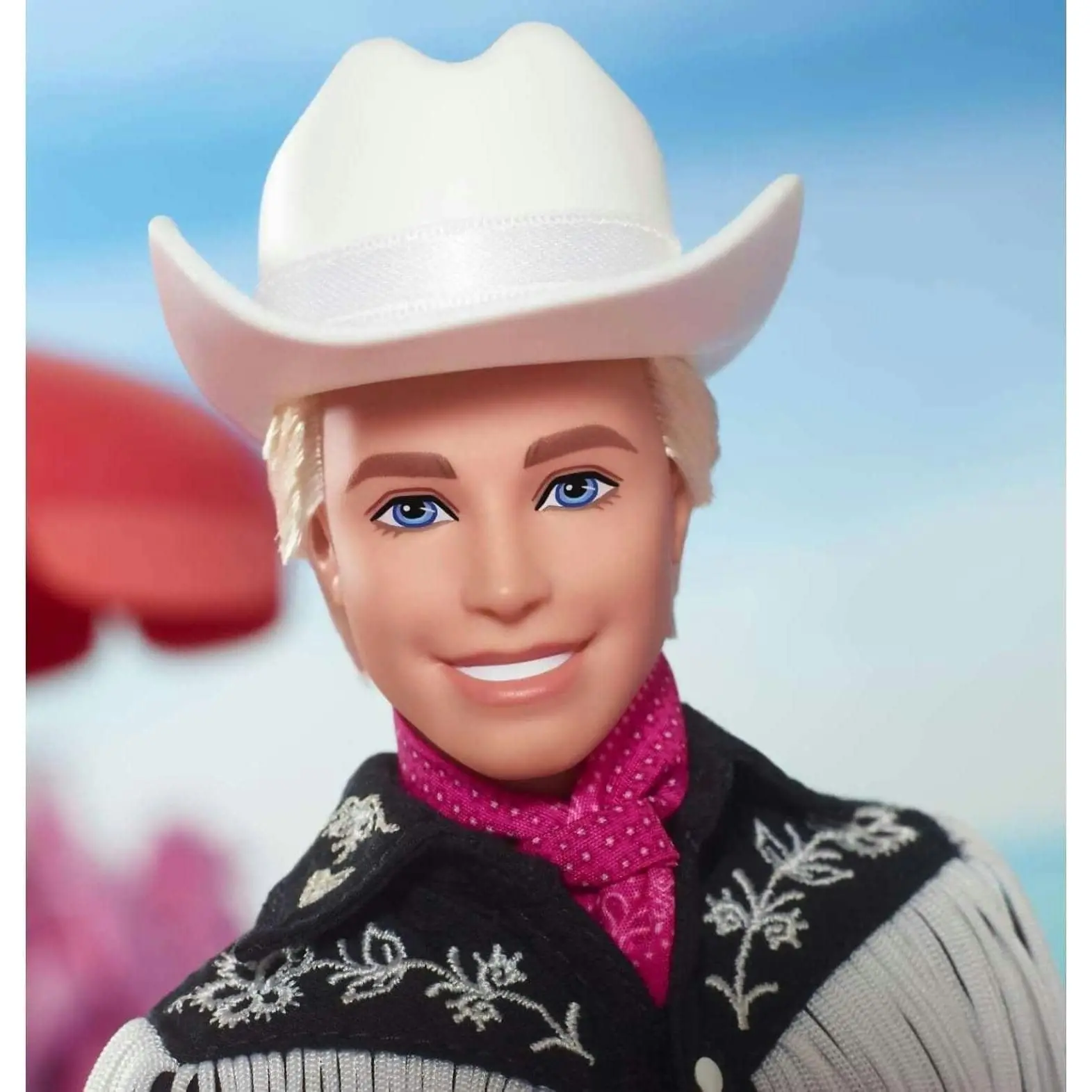 Barbie - The Movie Collectible Ken Doll Wearing Black And White Western Outfit - Mattel