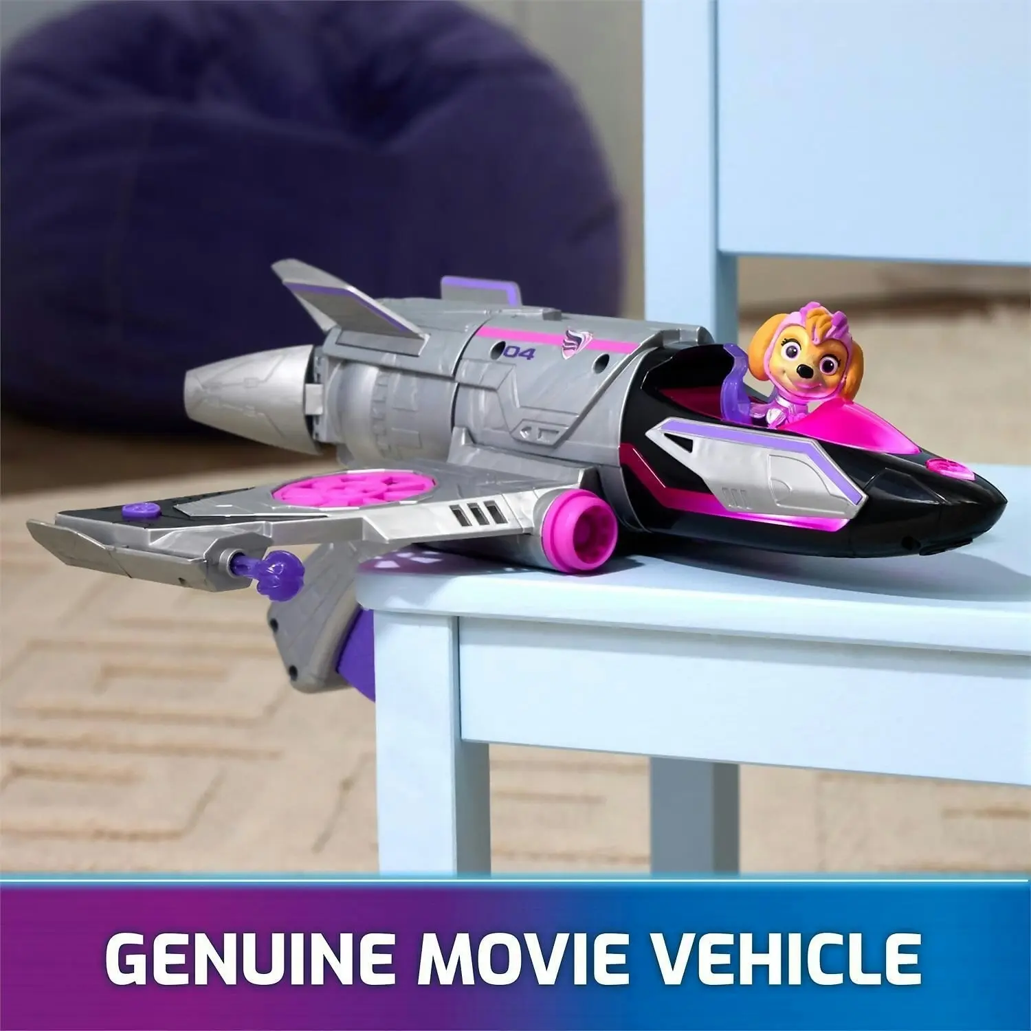 PAW Patrol - The Mighty Movie Transforming Rescue Jet With Skye - Spin Master