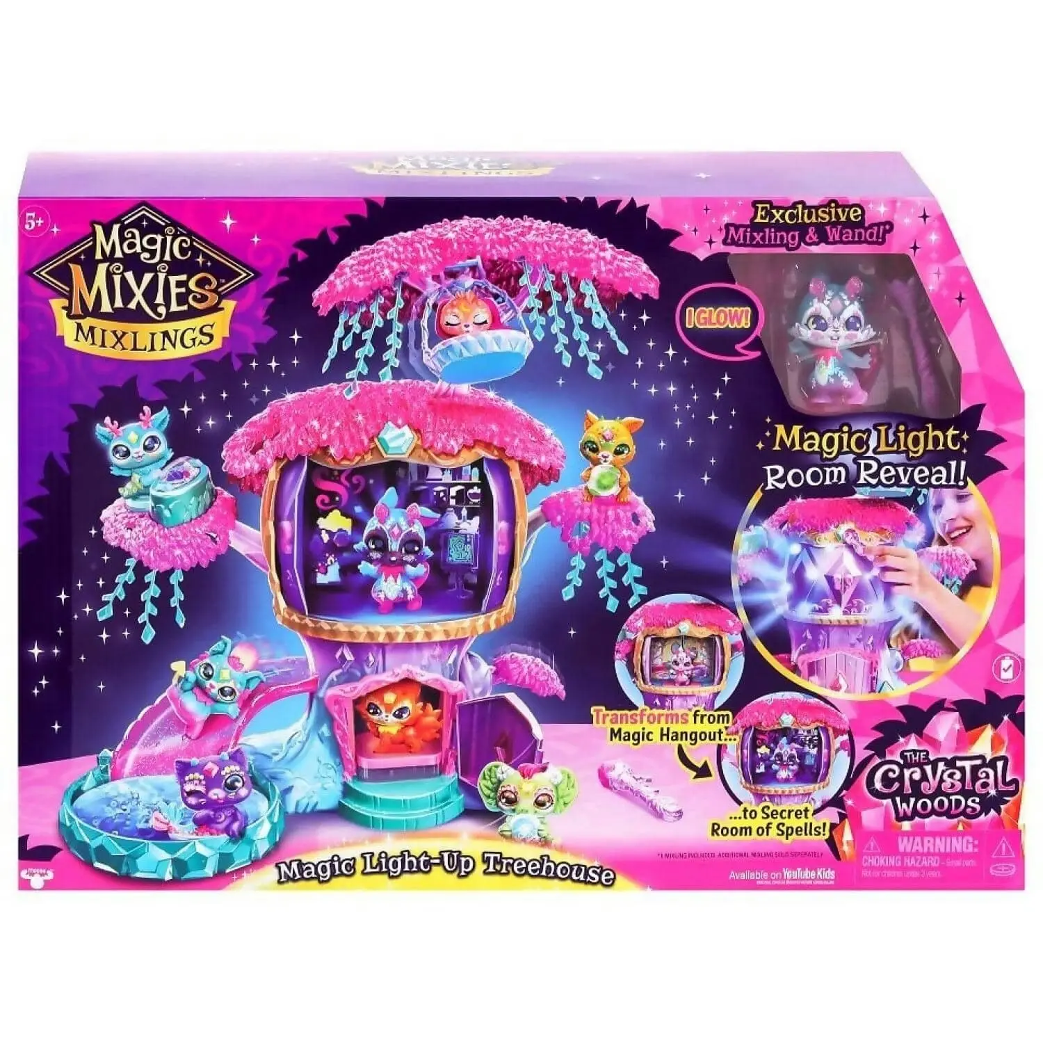 Magic Mixies - Mixlings Light Up Treehouse