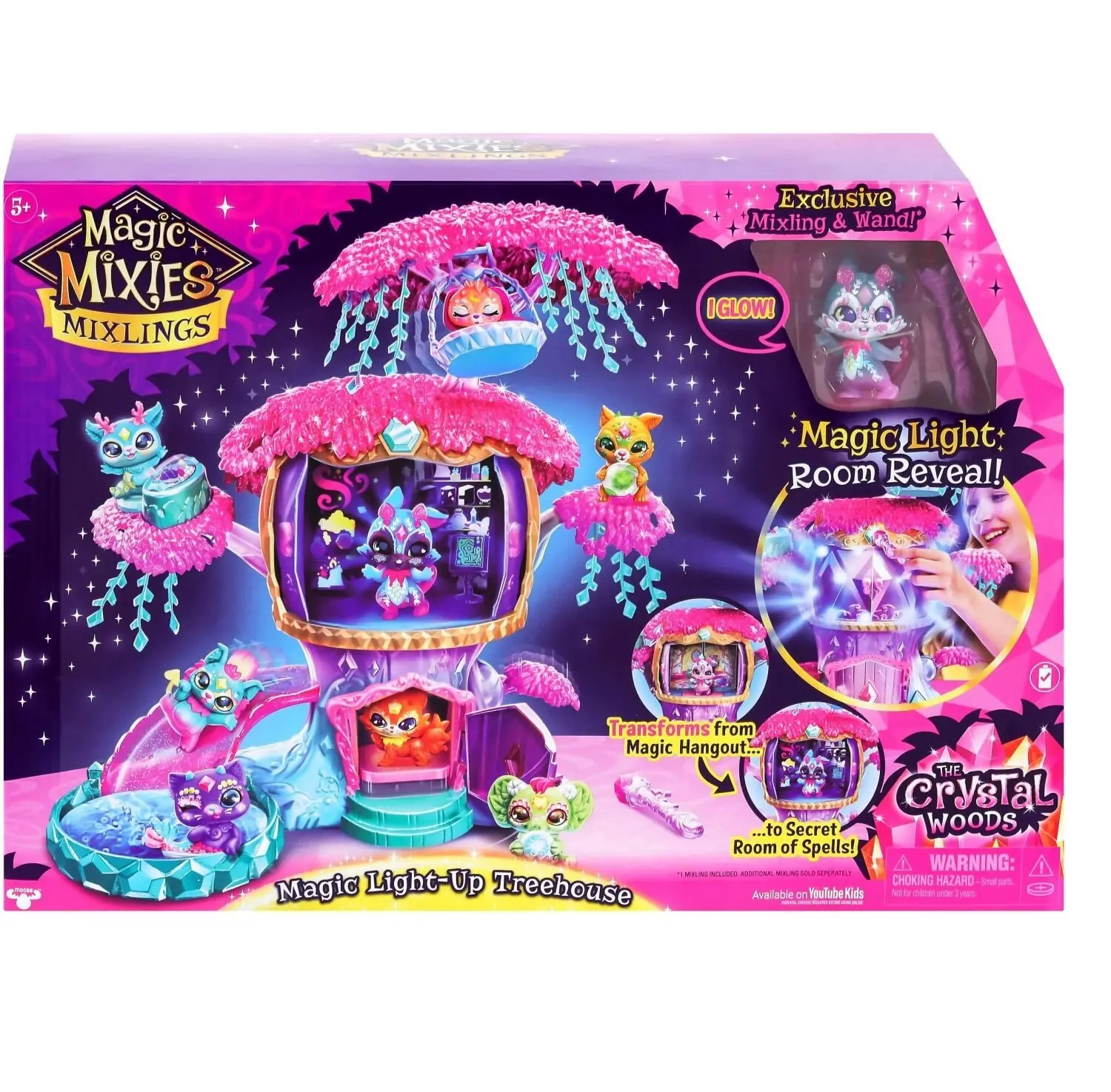 Magic Mixies - Mixlings Light Up Treehouse