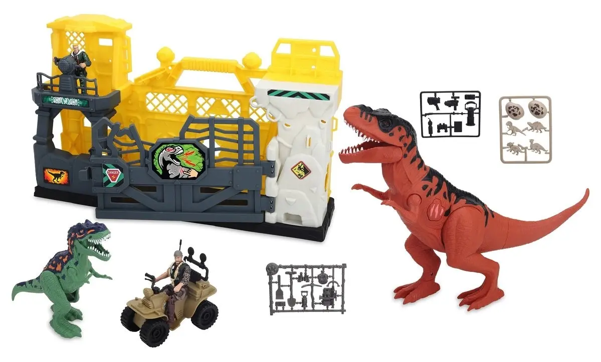 Dino Valley Laboratory Outbreak Playset