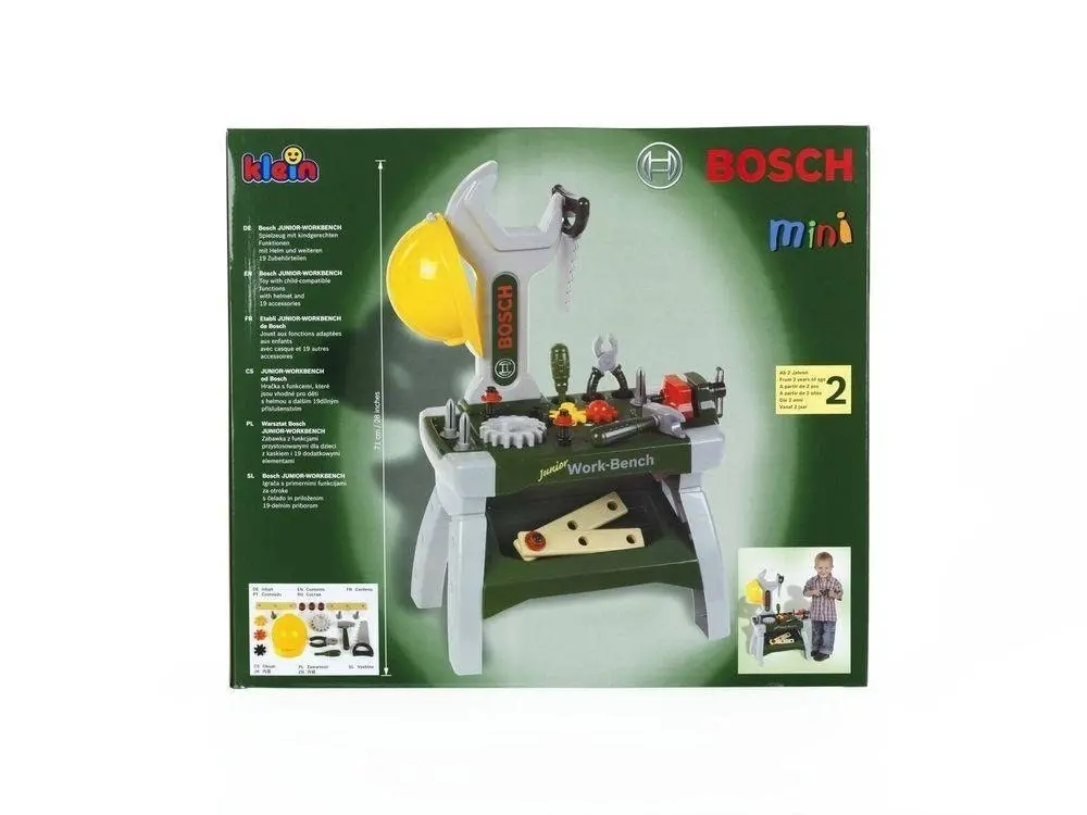 Bosch Mini - Toy Workbench For Toddlers