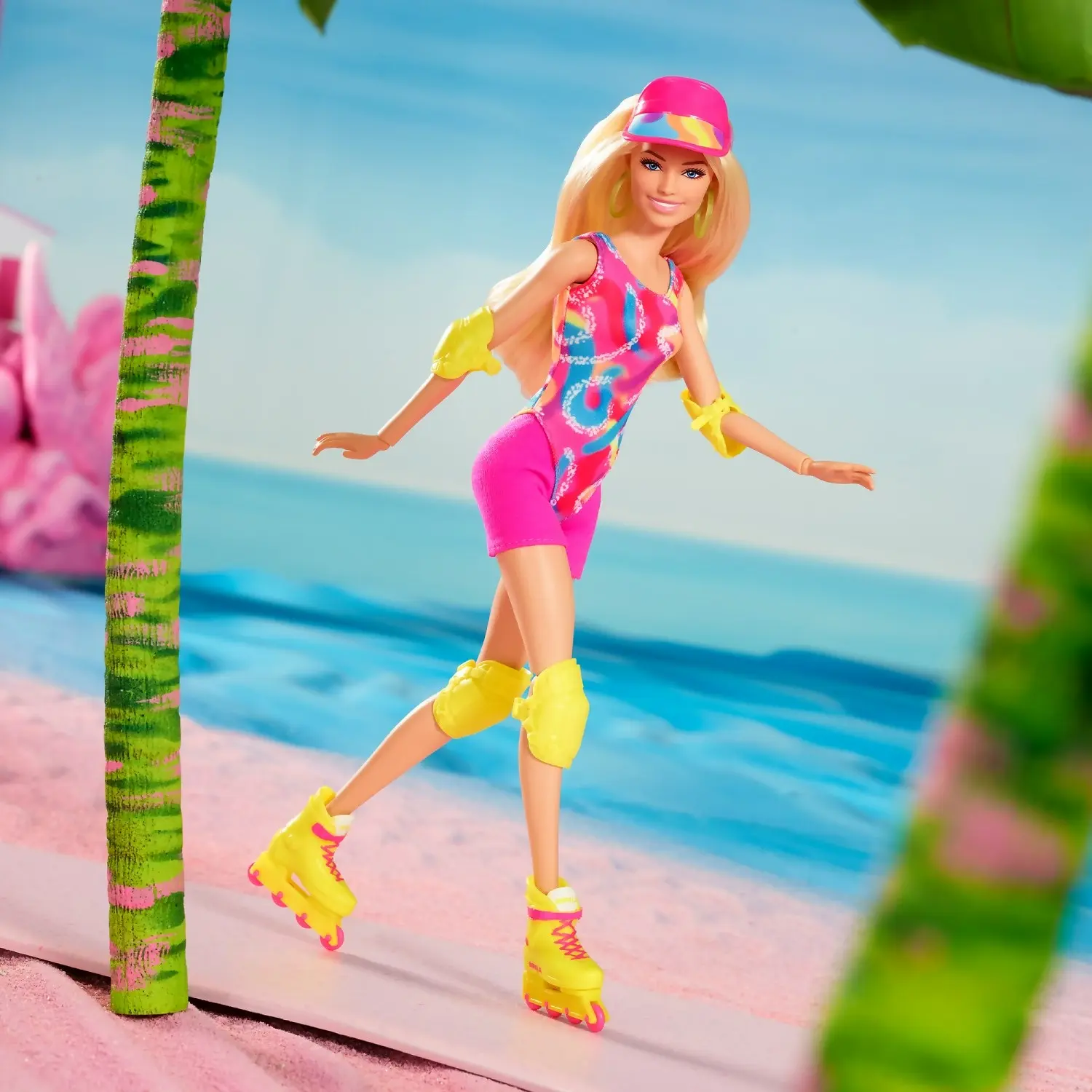 Barbie - The Movie Collectible Doll Margot Robbie As Barbie In Inline Skating Outfit - Mattel