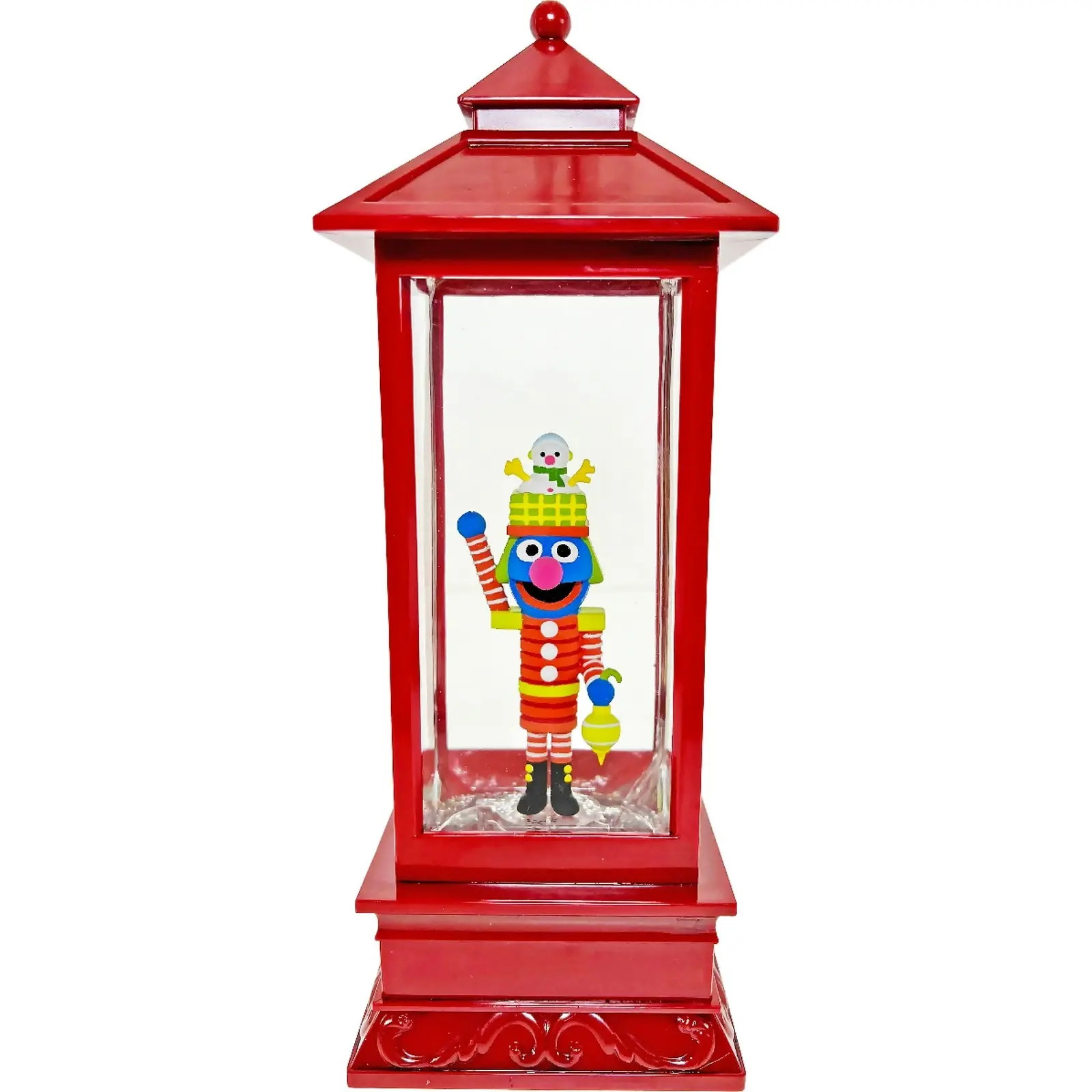 Cotton Candy - Xmas Sesame Street Grover Nutcracker Lantern