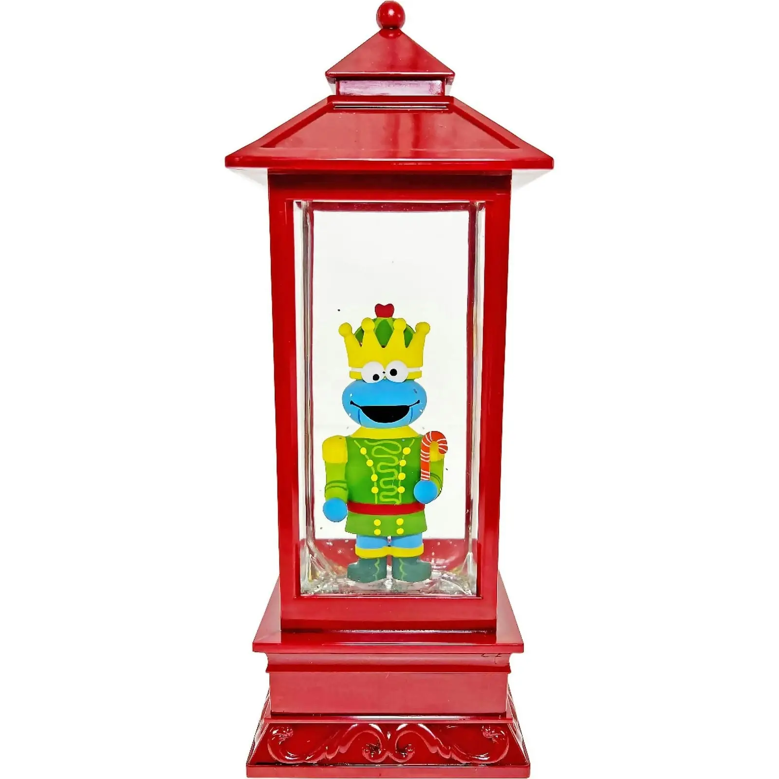 Cotton Candy - Xmas Sesame St. Cookie Monster Nutcracker Lantern