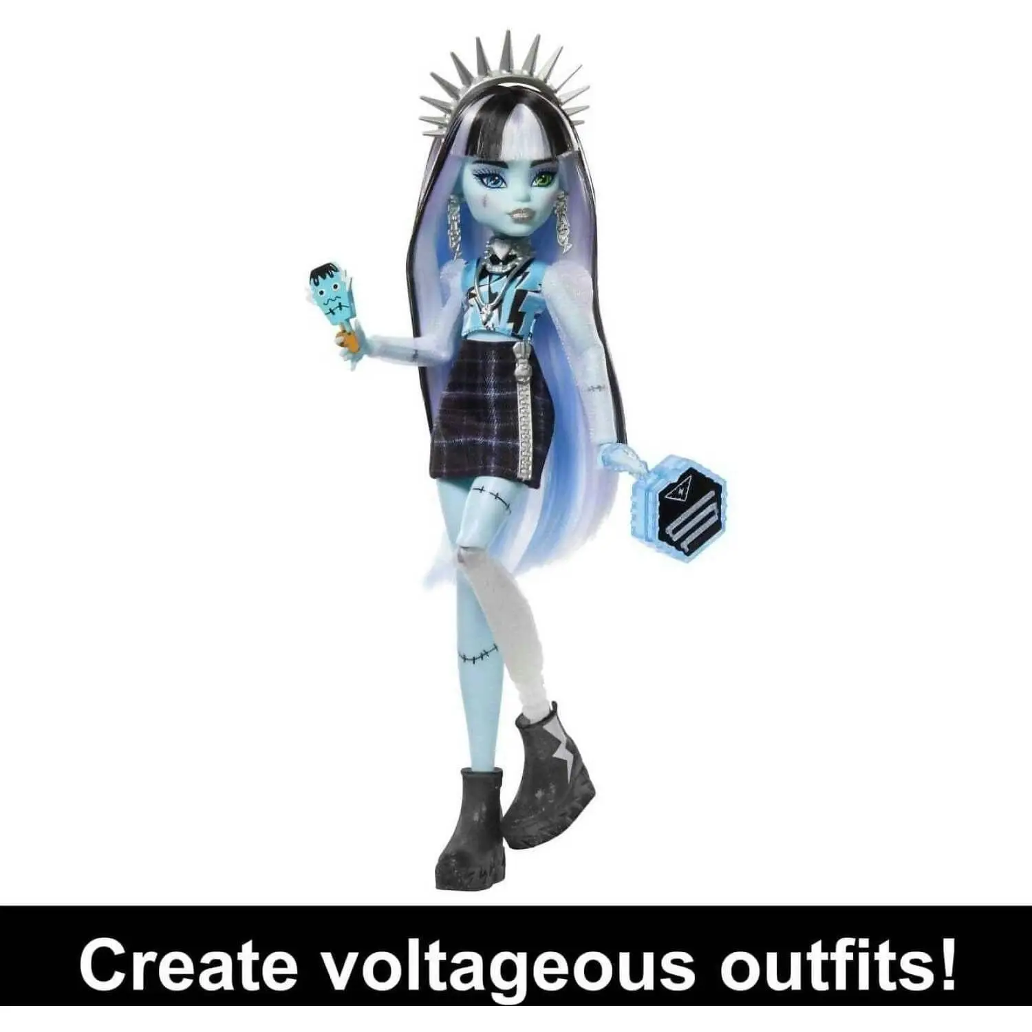 Monster High - Doll Frankie Stein Skulltimate Secrets: Fearidescent