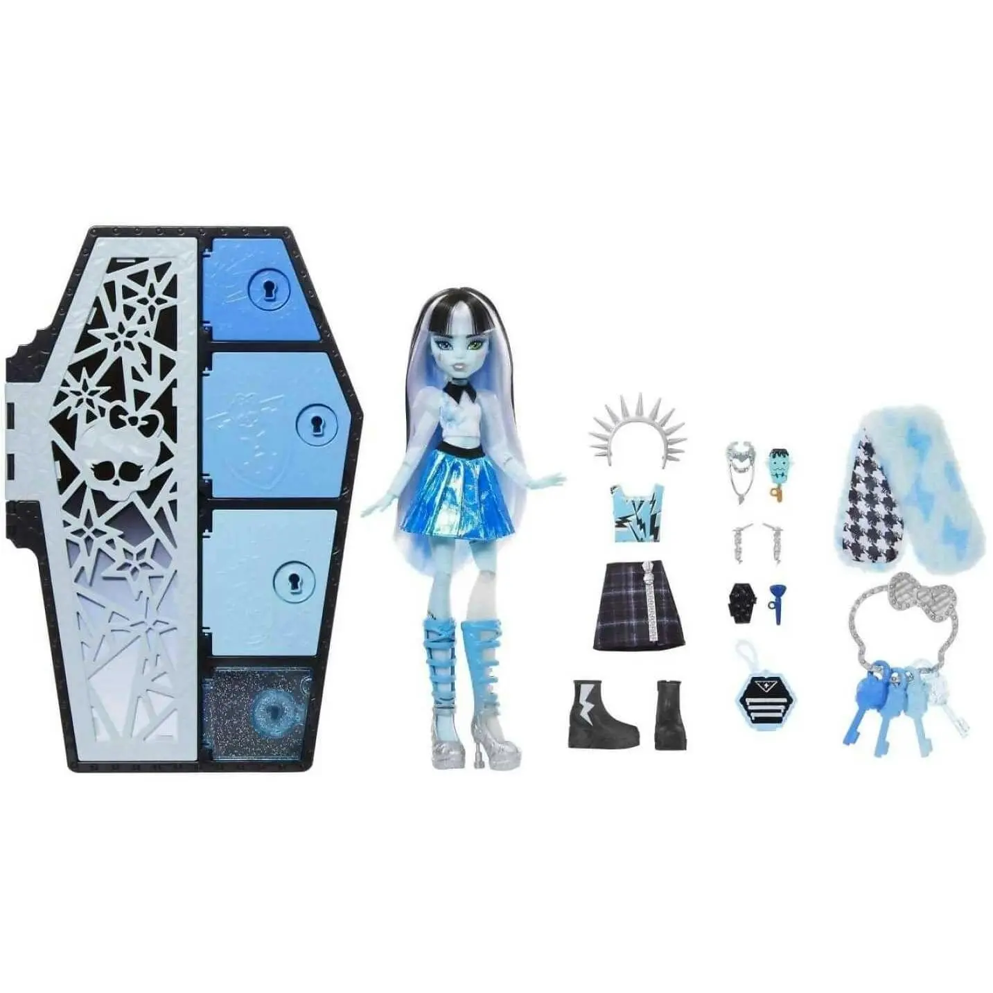 Monster High - Doll Frankie Stein Skulltimate Secrets: Fearidescent