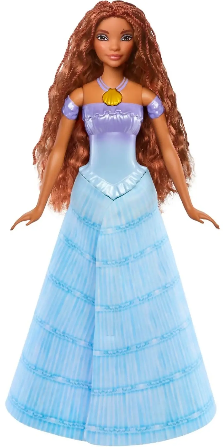 Disney - The Little Mermaid - Transforming Ariel Fashion Doll Switch From Human To Mermaid - Mattel