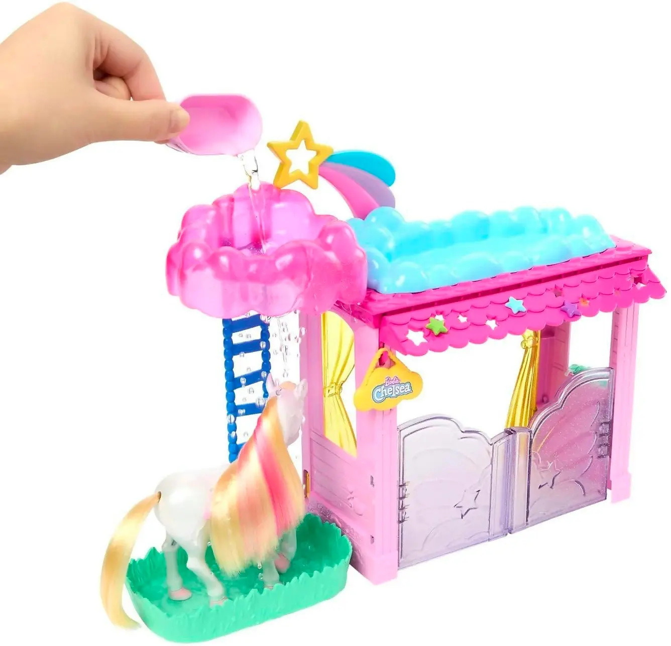 Barbie - A Touch Of Magic Chelsea Doll Playset With Baby Pegasus Winged Horse Toys - Mattel