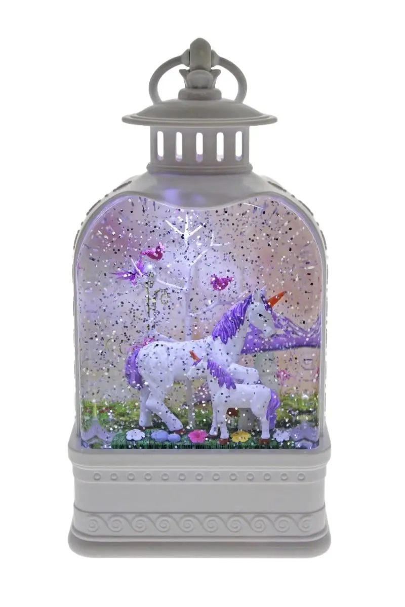 Cotton Candy - Lantern Purple Unicorn Family Medium