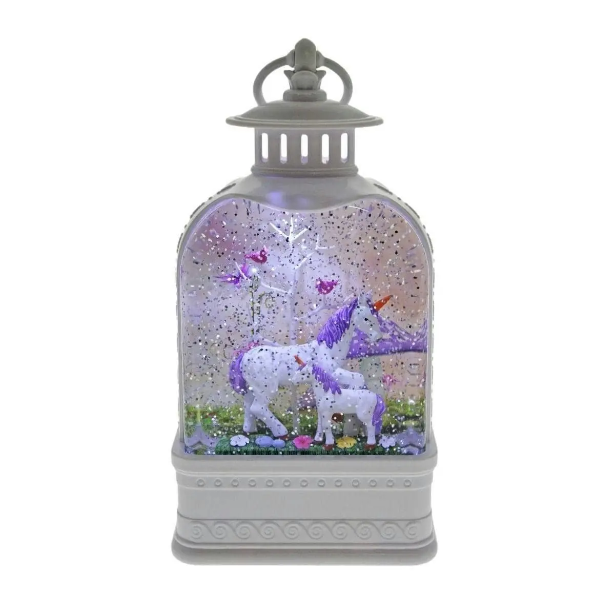 Cotton Candy - Lantern Purple Unicorn Family Medium