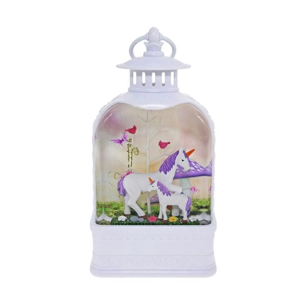 Cotton Candy - Lantern Purple Unicorn Family Medium