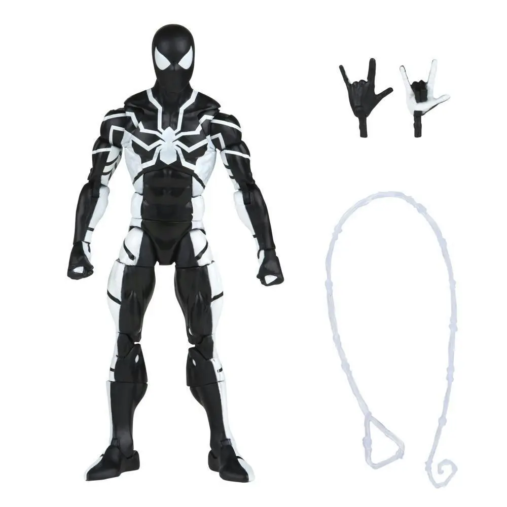 Marvel Legends Series Spider-man 6-inch Stealth Suit Action Figure Incl 4 Accessories Hasbro