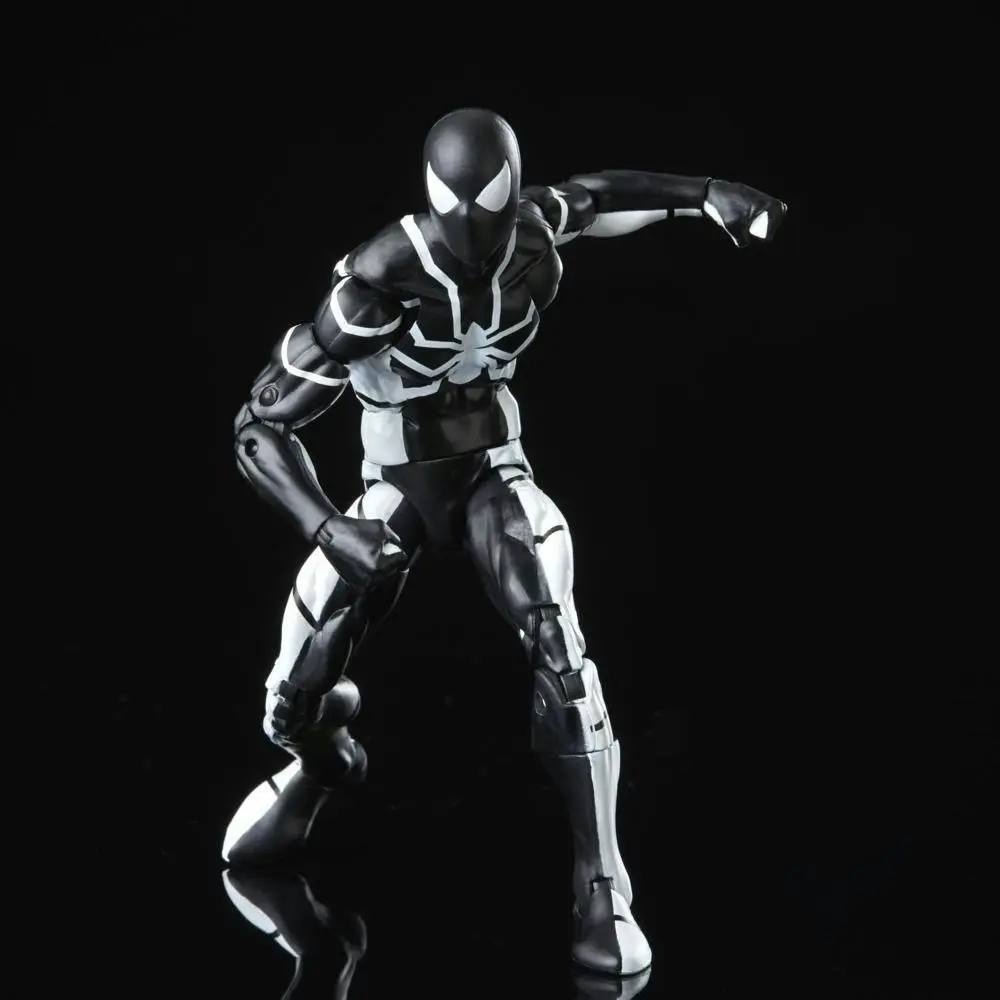 Marvel Legends Series Spider-man 6-inch Stealth Suit Action Figure Incl 4 Accessories Hasbro