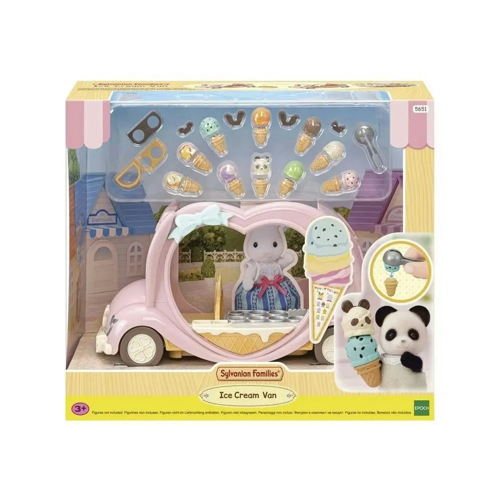 Sylvanian Families - Ice Cream Van Animal Doll Playset